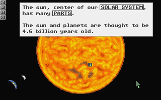 Geography-1 - The Solar System atari screenshot